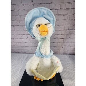 Mother Goose Animated Story Telling Nursery Rhymes Plush Cuddle Barn EASTER